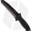 CRKT M60-16NK SOTFB Large Fixed Blade Tanto Knife (6.13" Black Serr)