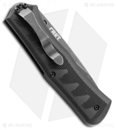 CRKT Ruger Knives Crack Shot: Compact A/O Knife (3.5" Black SW Serr) R1202K 2 CRKT Ruger Knives Crack Shot: Compact A/O Knife (3.5" Black SW Serr) R1202K - Image 2