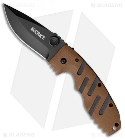 CRKT Ryan Seven Liner Lock Knife Tan (3.5" Black) 6803DZ 1 CRKT Ryan Seven Liner Lock Knife Tan (3.5" Black) 6803DZ
