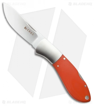 CRKT Kommer 2-Shot Lockback Knife Orange G-10 (3" Satin) 2841 1 CRKT Kommer 2-Shot Lockback Knife Orange G-10 (3" Satin) 2841